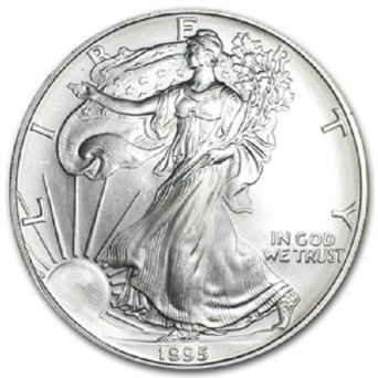 Zilveren munten - American Eagle 1 oz 1995