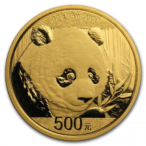 Gouden China Panda 30 gram 2018