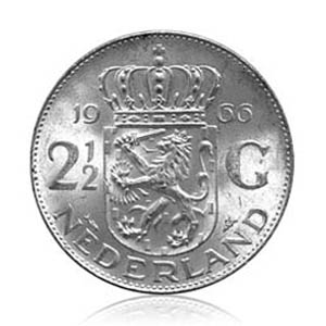 leerling Matig bod Nederlandse zilveren Juliana Rijksdaalder - 101 munten