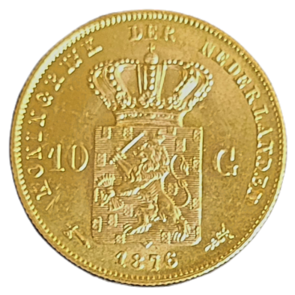 10 gulden Willem III 1876