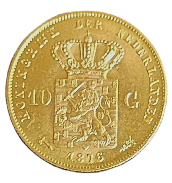 10 gulden Willem III 1876