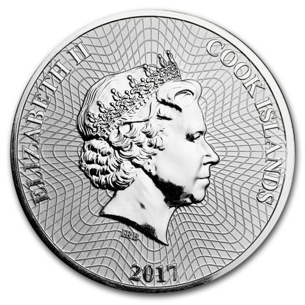 Cook Islands 1 oz 2017 back 101munten