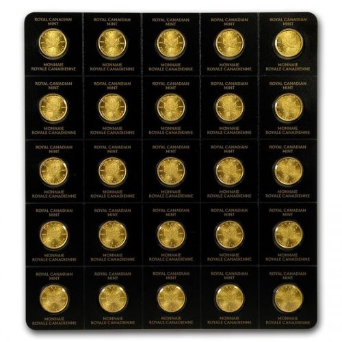 Nog steeds Onderhoudbaar knecht 1 Maple Leaf gram gouden munt (met certificaat) - 101 munten
