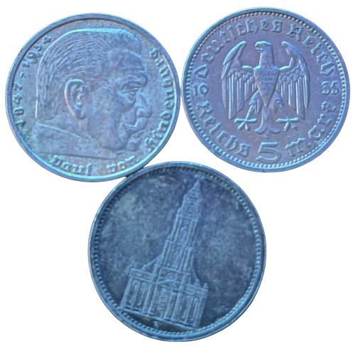 5 duitse mark 1933-1939