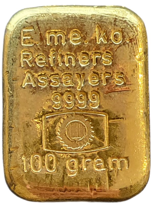 100 gram goudbaar emeko