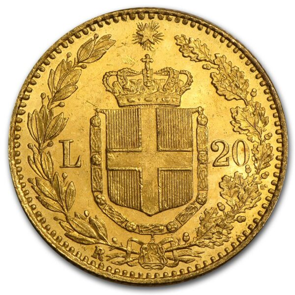 Gouden 20 Lire Italië