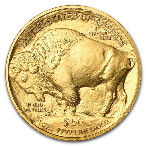 Gouden Buffalo 1 oz achterkant 101munten