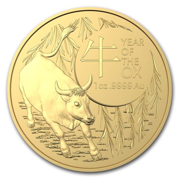 Gouden Ox 1 oz 2021 RAM (Royal Australian Mint) Oplage van 5.000 in 2021