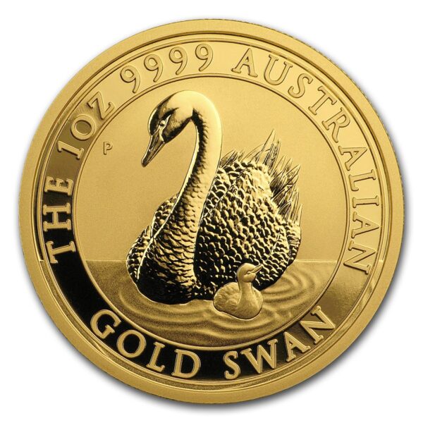 Gouden Swan 1 oz 2018 voorkant
