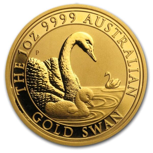 Gouden Swan 1 oz 2019 voorkant