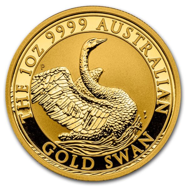Gouden Swan 1 oz 2020 voorkant