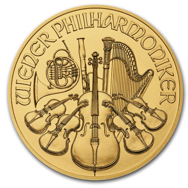 Gouden Wiener Philharmoniker 1/4 oz1989
