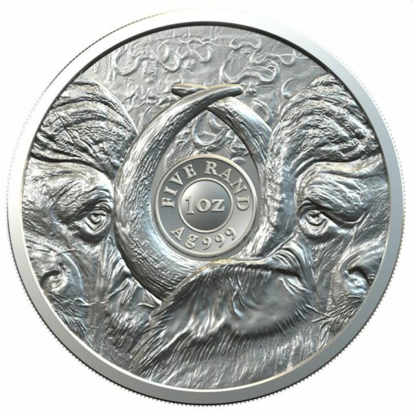 Big 5 Buffalo 1 oz 2021 achterkant 101munten