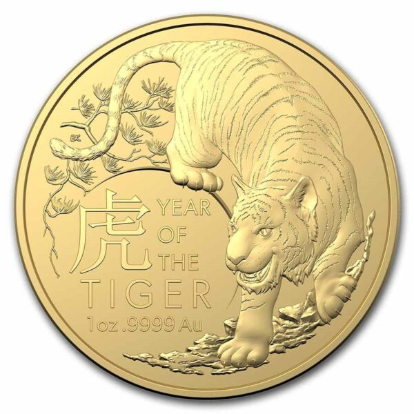 Gouden Tiger 1 oz 2022