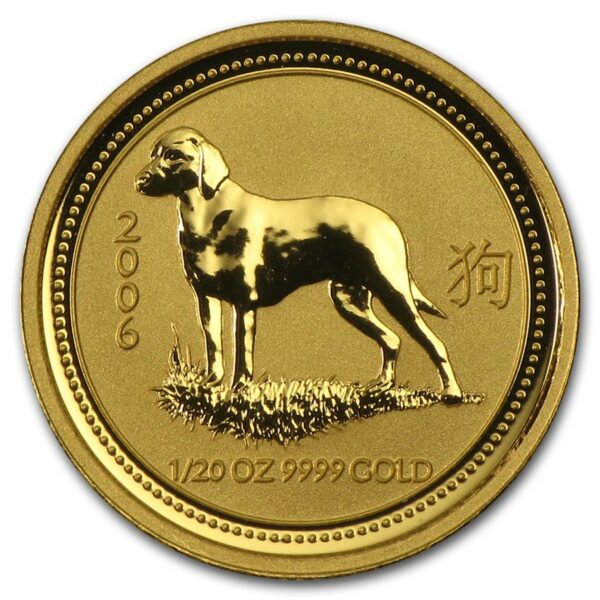 1/20 oz 2006 year of the dog