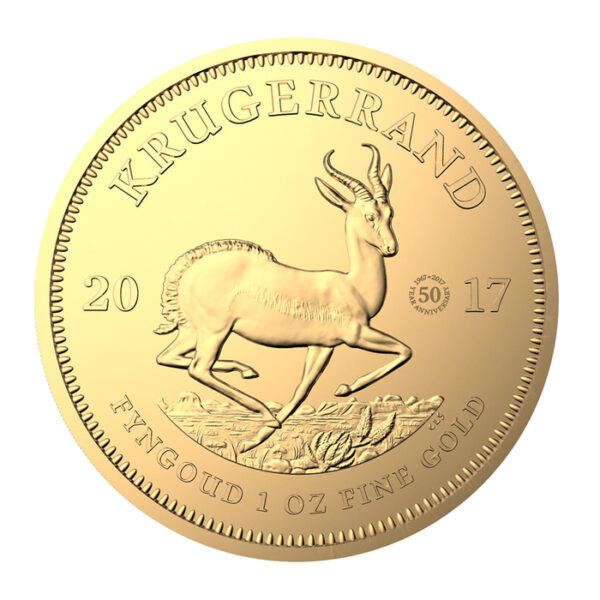 Gouden Krugerrand 1 oz 2017 Tribute Coin voorkant 101munten