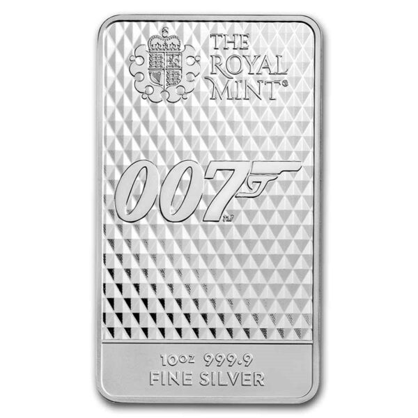 James Bond 007 diamonds are forever 10 oz front 101munten
