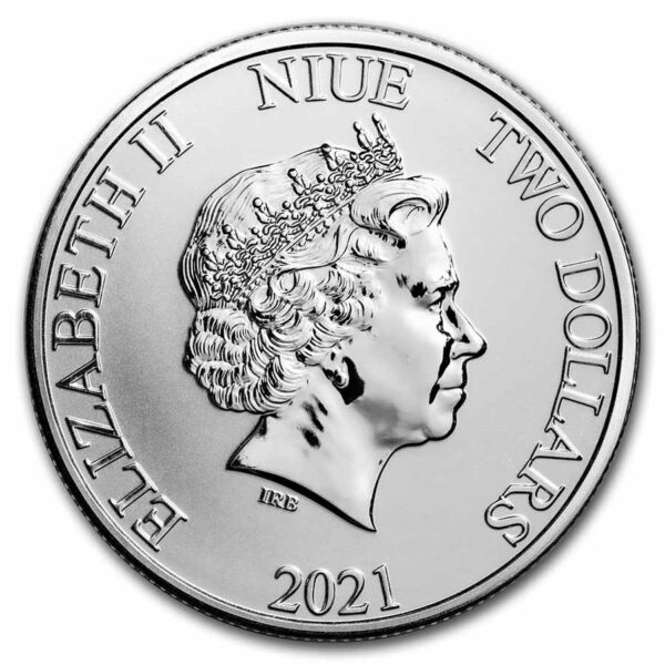 Niue Pirates of the Caribbean The Empress 1 oz 2021 back 101munten