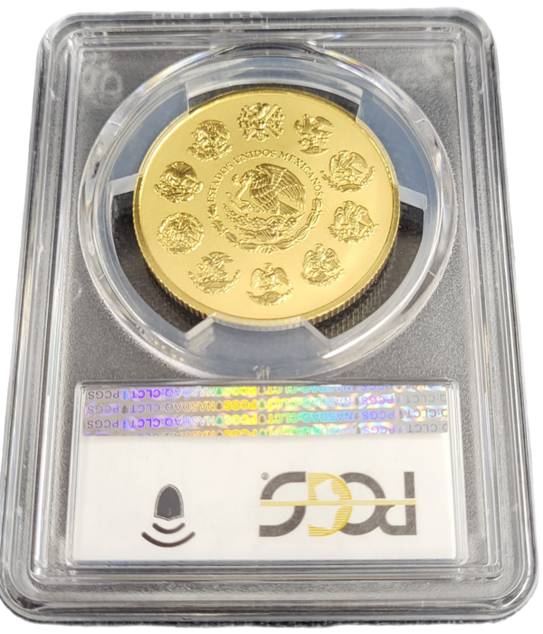 Gouden Mexican Libertad 1 oz 2021 Reverse Proof back