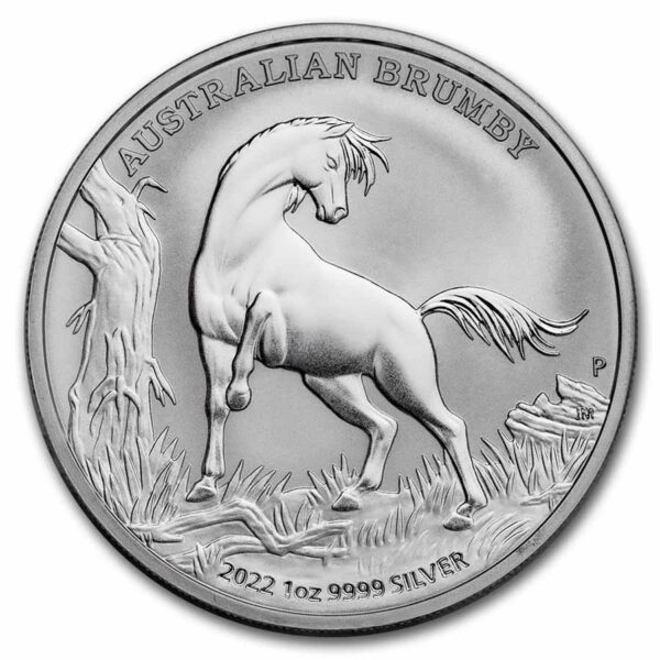 Australian Brumby Horse 1 oz 2022
