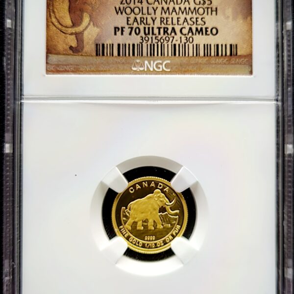 Woolly Mammoth 1/10 oz 2014