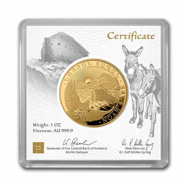 Gouden Noah Ark 1 oz 2023