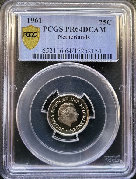 25 cent 1961 Proof