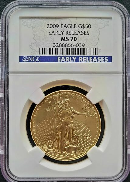 American Eagle 1 oz 2009 NGC MS70