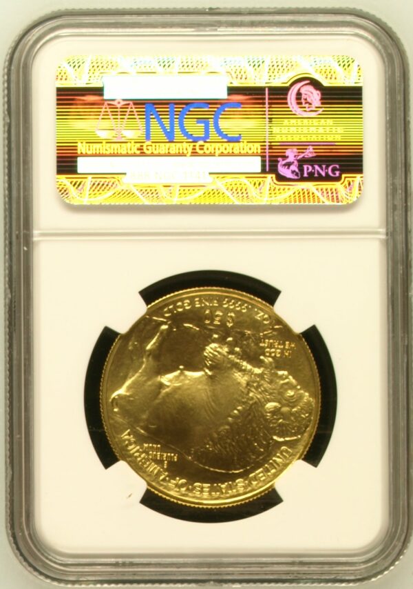 Gouden American Buffalo 1 oz 2011 NGC MS70