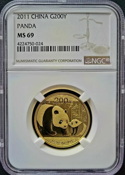 panda 1/2 oz 2011