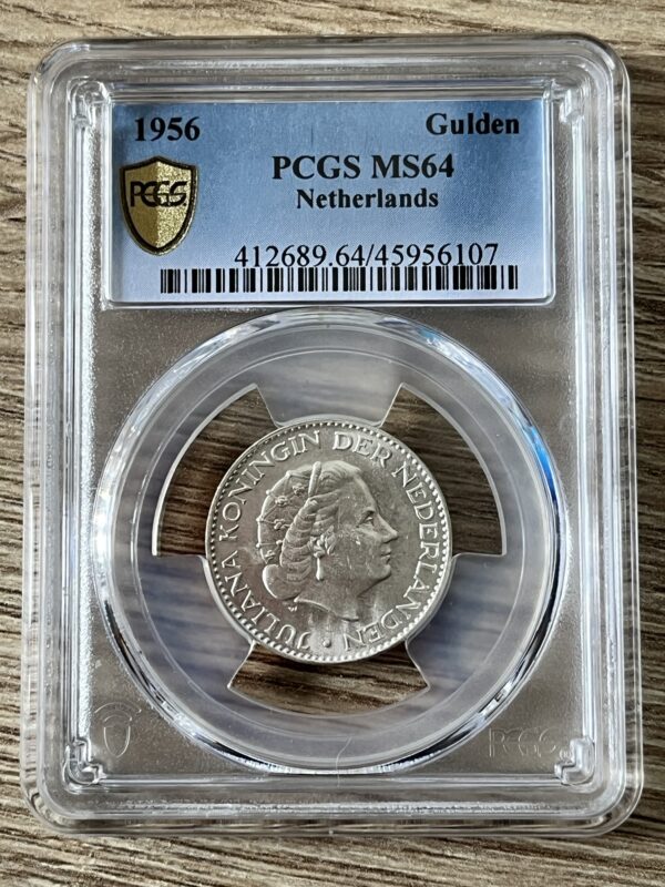 1956 gulden ms64 rotated