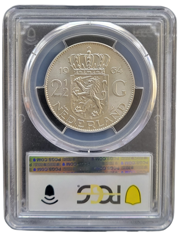 2.5G 1964 PCGS MS64 back