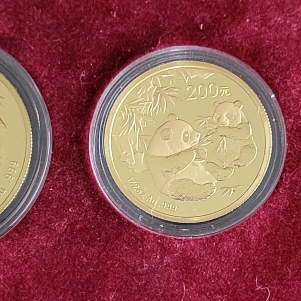 china panda goud