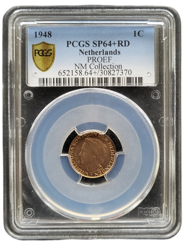 1 cent sp64 rd 1948 proef voorzijde