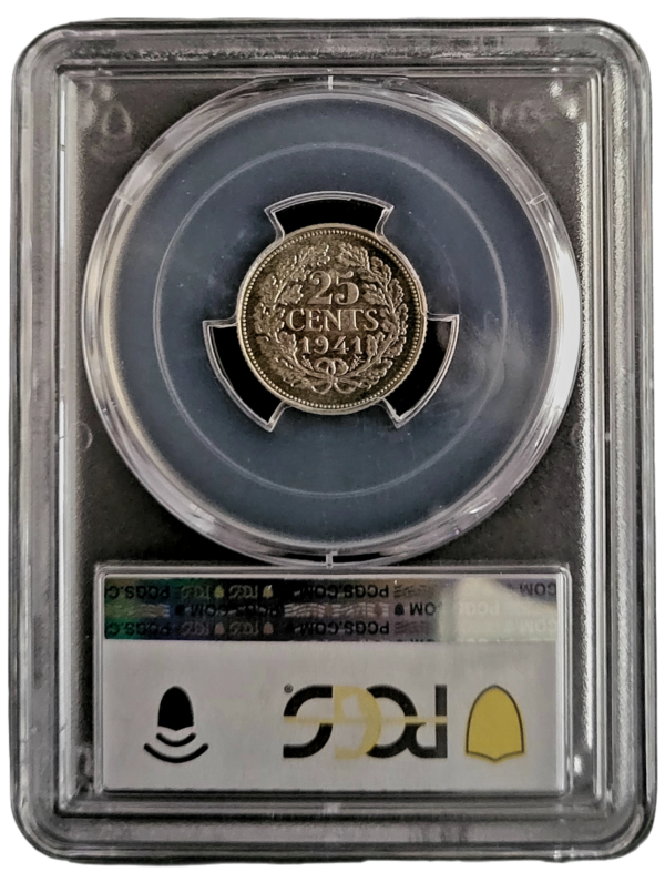 25 ct 1941 ms64 PCGS