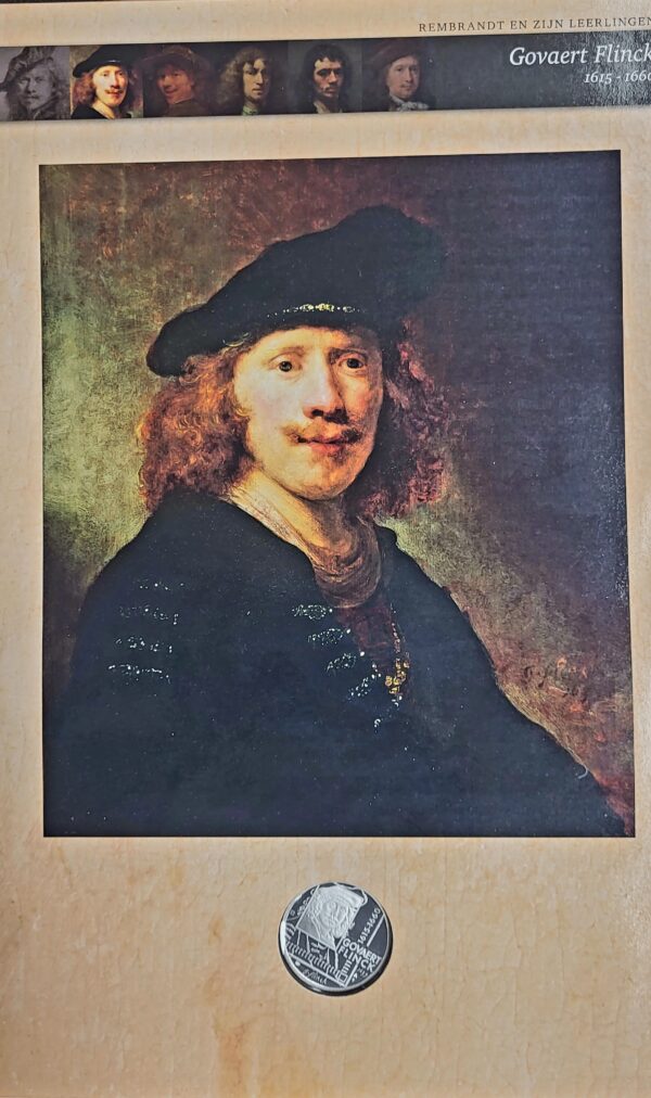 Rembrandt en zijn leerlingen zilveren penningen scaled