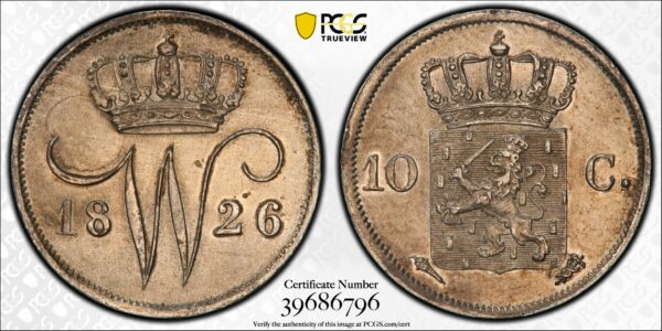 10 cent 1826 Utrecht