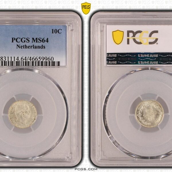 10 cent 1863 PCGS MS64