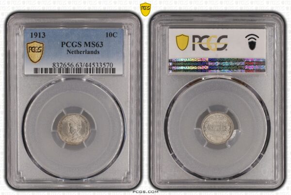 10 cent 1913 MS63