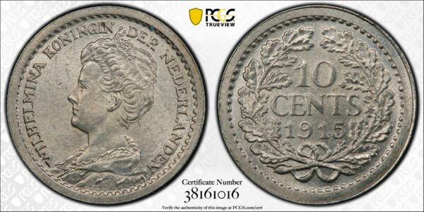 10 cent 1915 MS63