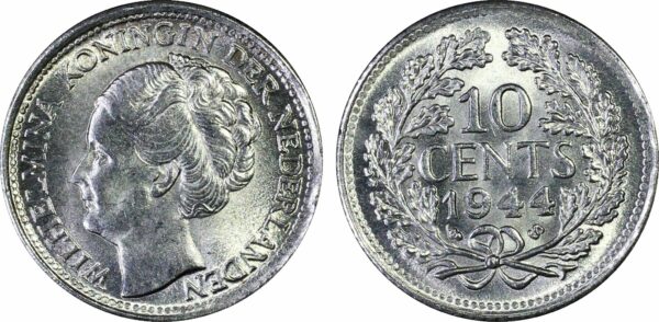 10 cent 1944 S (San Francisco) MS64 PCGS
