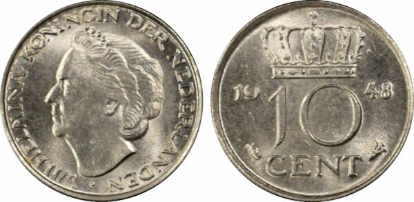 10 cent 1948 MS64 PCGS