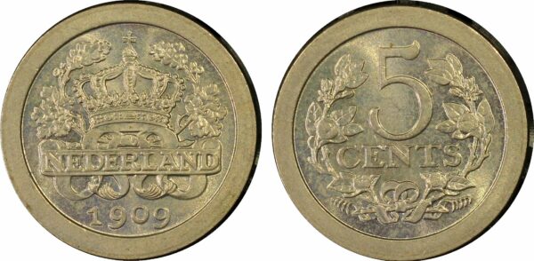 5 cent 1909 PCGS MS66
