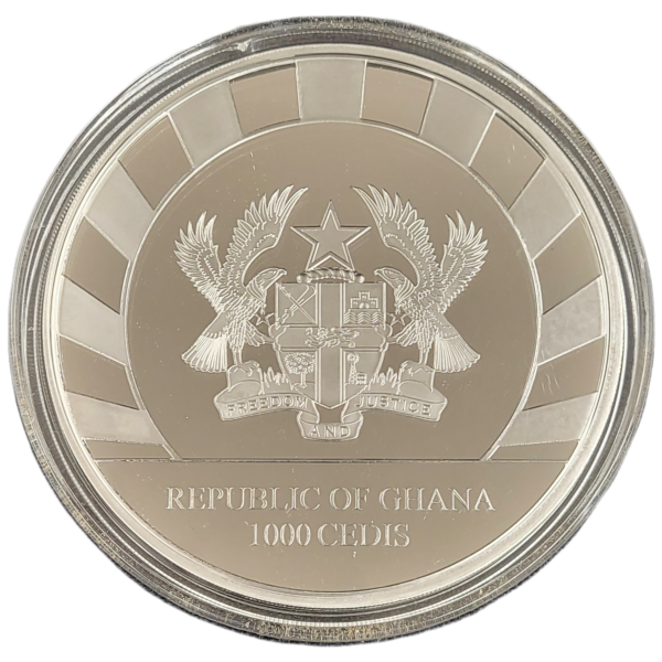 Ghana Giants of the Ice Age 1 kg 2022 Cave Lion back