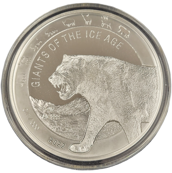 Ghana Giants of the Ice Age 1 kg 2022 Cave Lion front