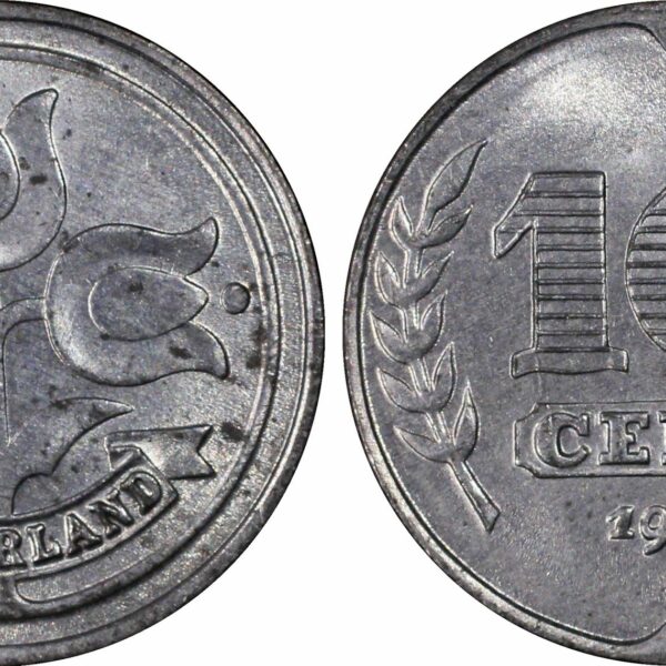 Zinken 10 cent 1943 PCGS MS64