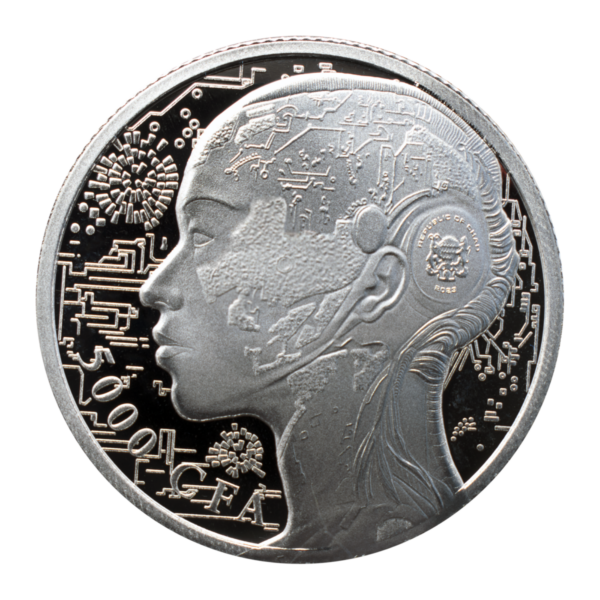 Chad AI Silver Coin 1 oz 2023