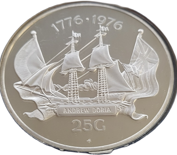Gouden 200 Gulden 1977 7.55 gram Nederlandse Antillen xtra zilver1