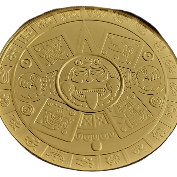 Gouden Samoan Aztec Calendar 1 oz 2022 front