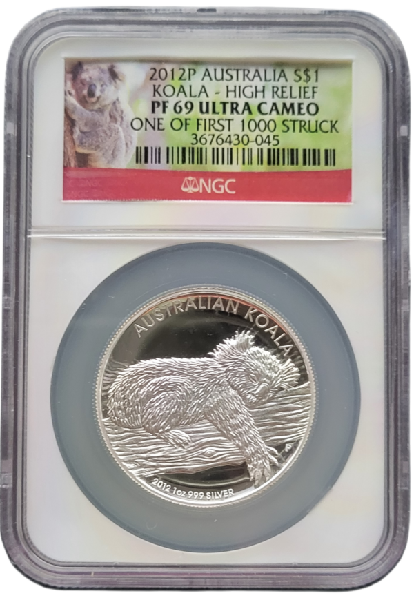Koala 1 oz 2012 one of first 1000 front